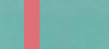 Aqua with Coral Trim 